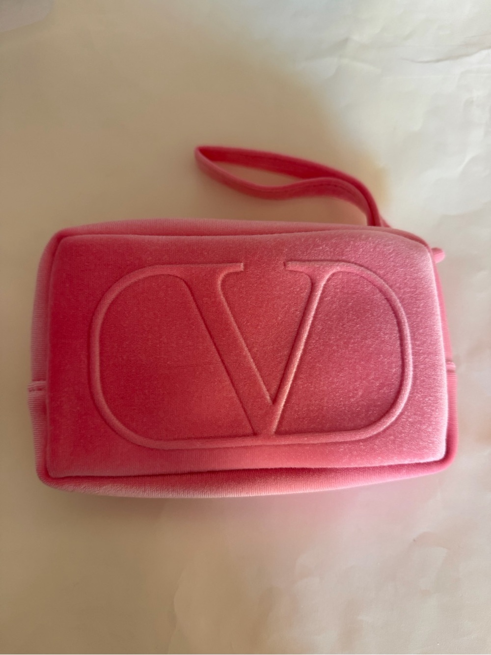 Valentino PINK cosmetics pouch